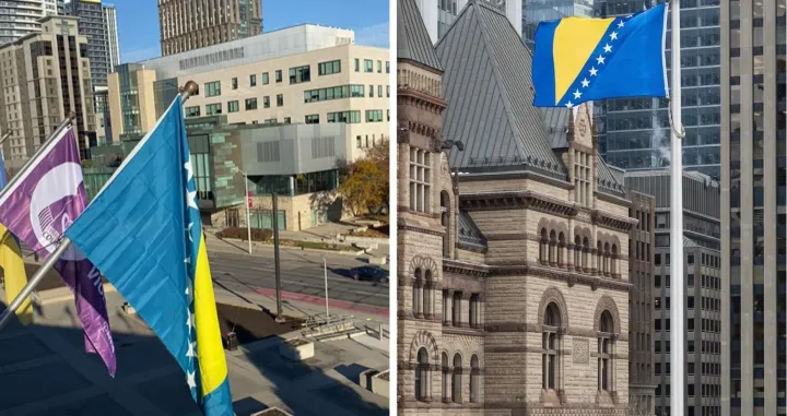 Na zgradi Skupštine Hamiltona u Kanadi podignuta zastava BiH//