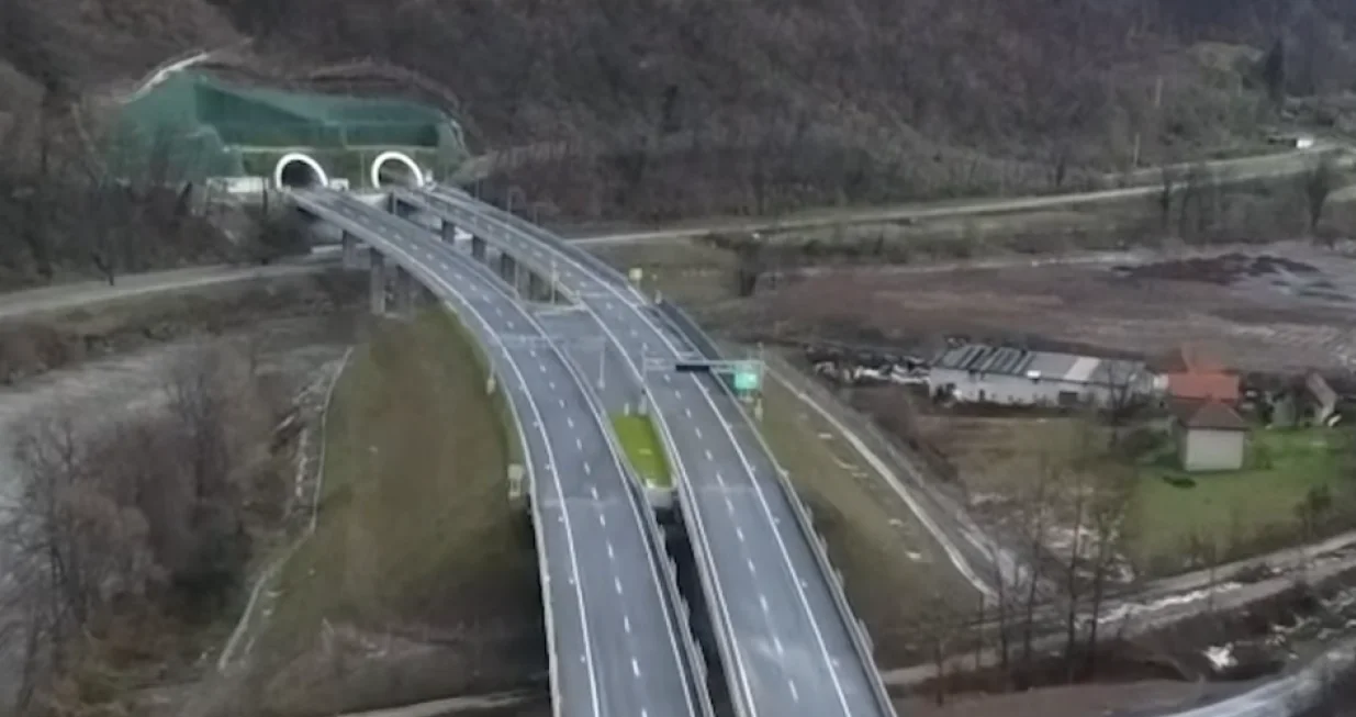 Koridor VC kod Žepča, najavljeno otvaranje/Prtsc