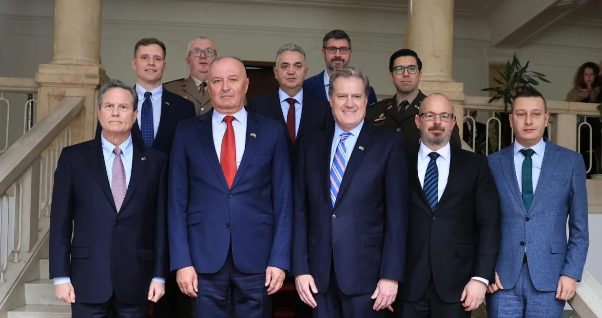 Zukan Helez, Aleksandar Goganović, delegacija SAD-a, Amerikanci, Ministarstvo odbrane/Facebook