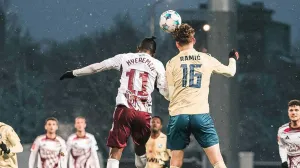 Francis Kyeremeh i Tarik Ramić (FOTO: FK Sarajevo)/Foto: 