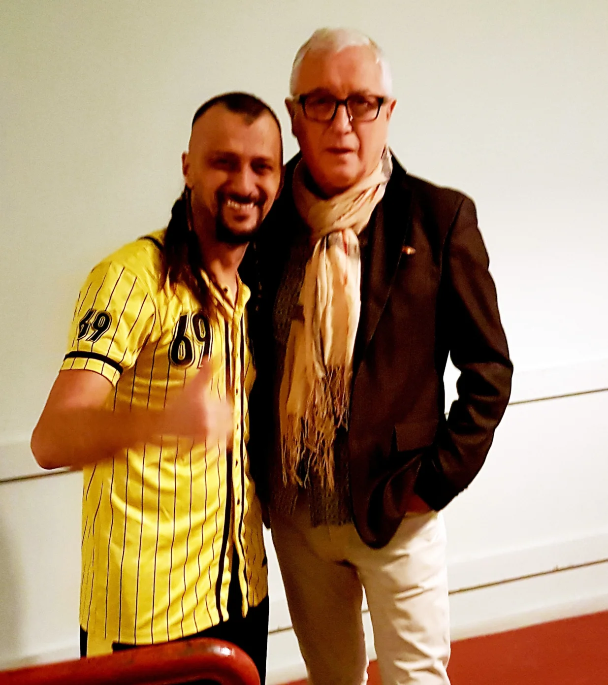 Almir Hasanbegović i Miralem Pervizović, BH radio Malmö/Privatni Album