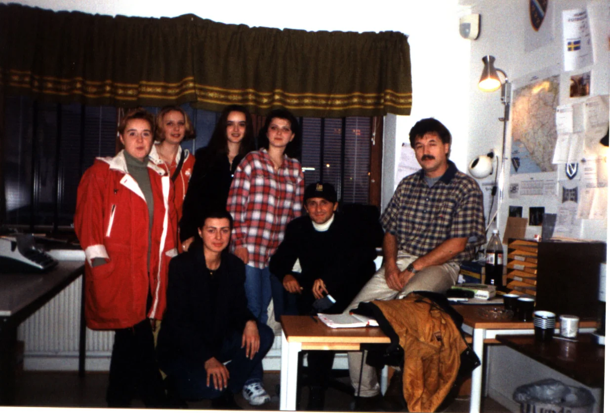 Miralem Pervizović i Saša Lošić, BH Radio Malmöu//