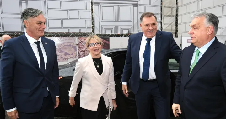 Sastanak Dodika i Orbana/Screenshot X