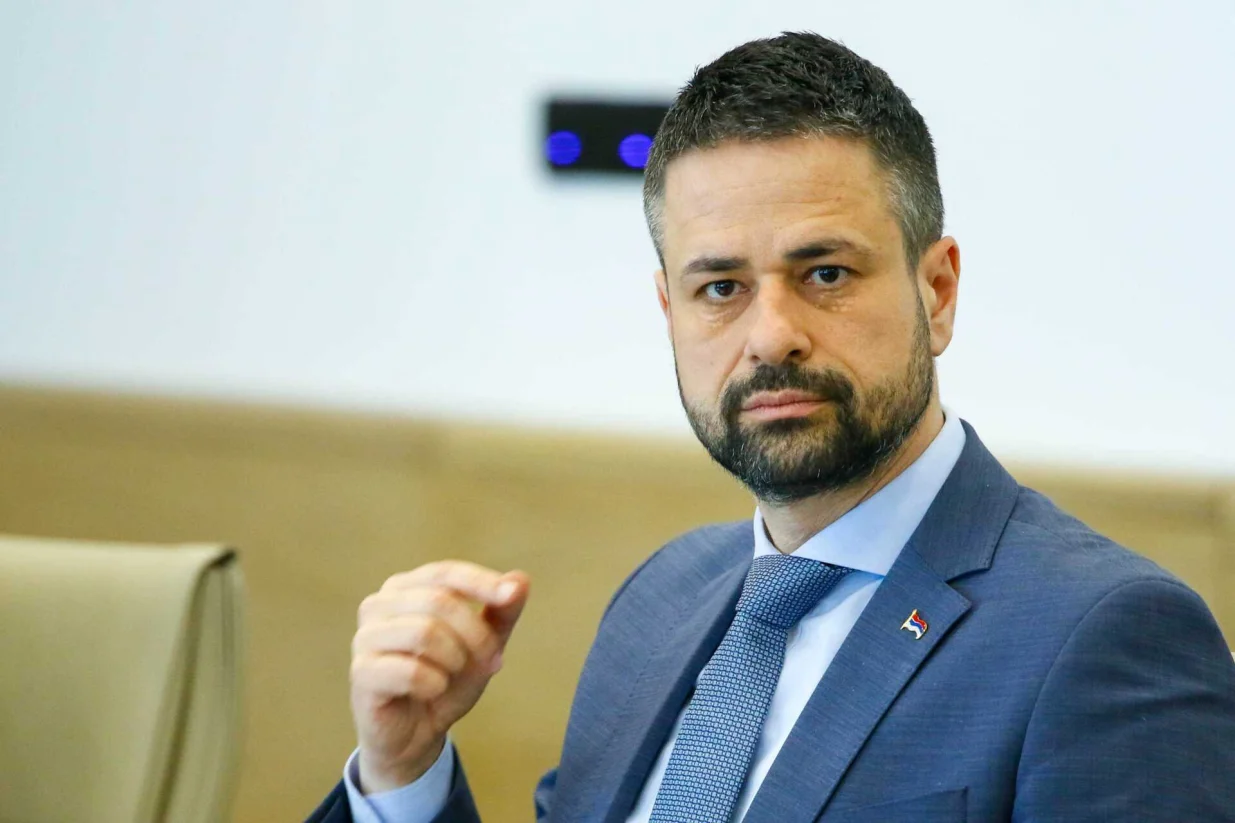 Srđan Amidžić, ministar finansija BiH, sjednica, Vijeće ministara BiH/Damir Deljo