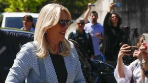 Željka Cvijanović dolazi u sud BiH/Damir Deljo