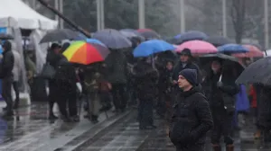 Protest uposlenika Radiotelevizije Bosne i Hercegovine BHRT počeo je ispred zgrade Parlamentarne skupštine Bosne i Hercegovine/Senad Gubelić