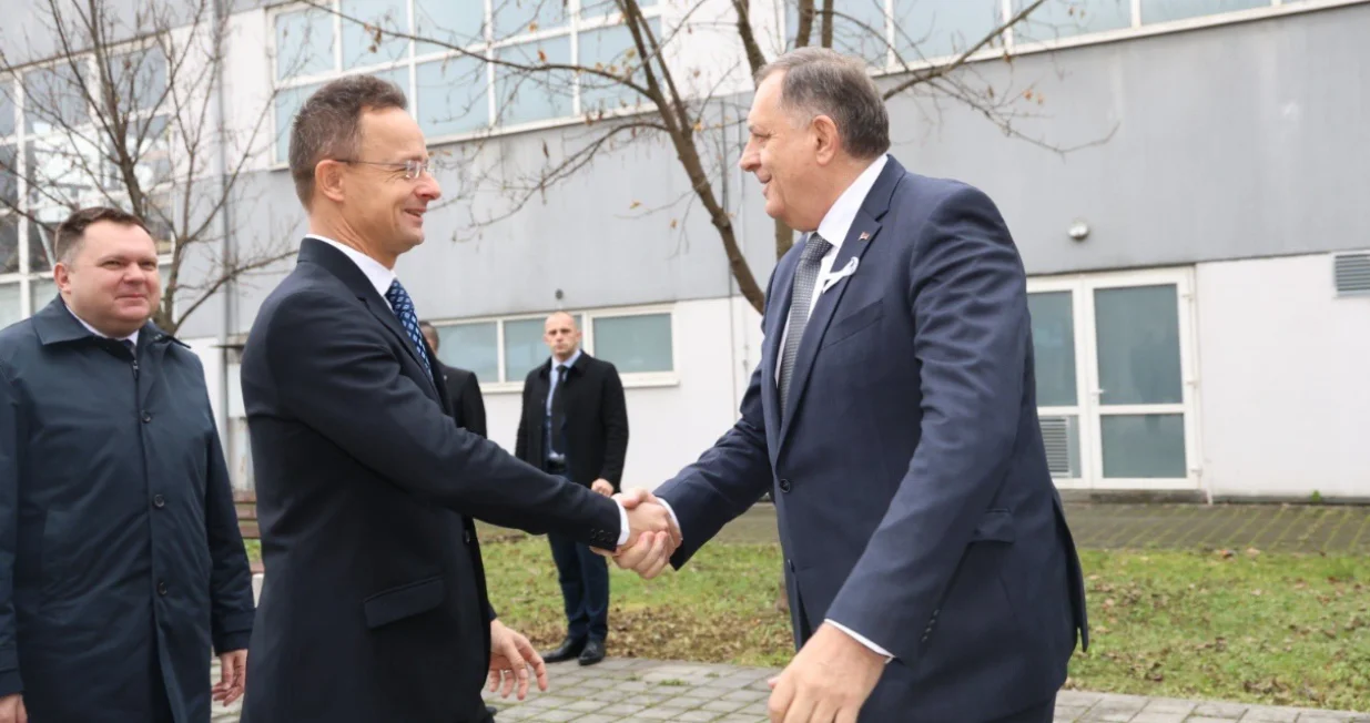 peter szijjarto, milorad dodik/Screenshot