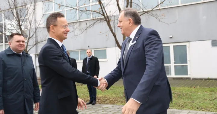 peter szijjarto, milorad dodik/Screenshot