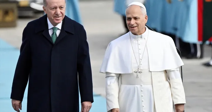 Erdogan u Ankari dočekao papu Lava/Anadolija/