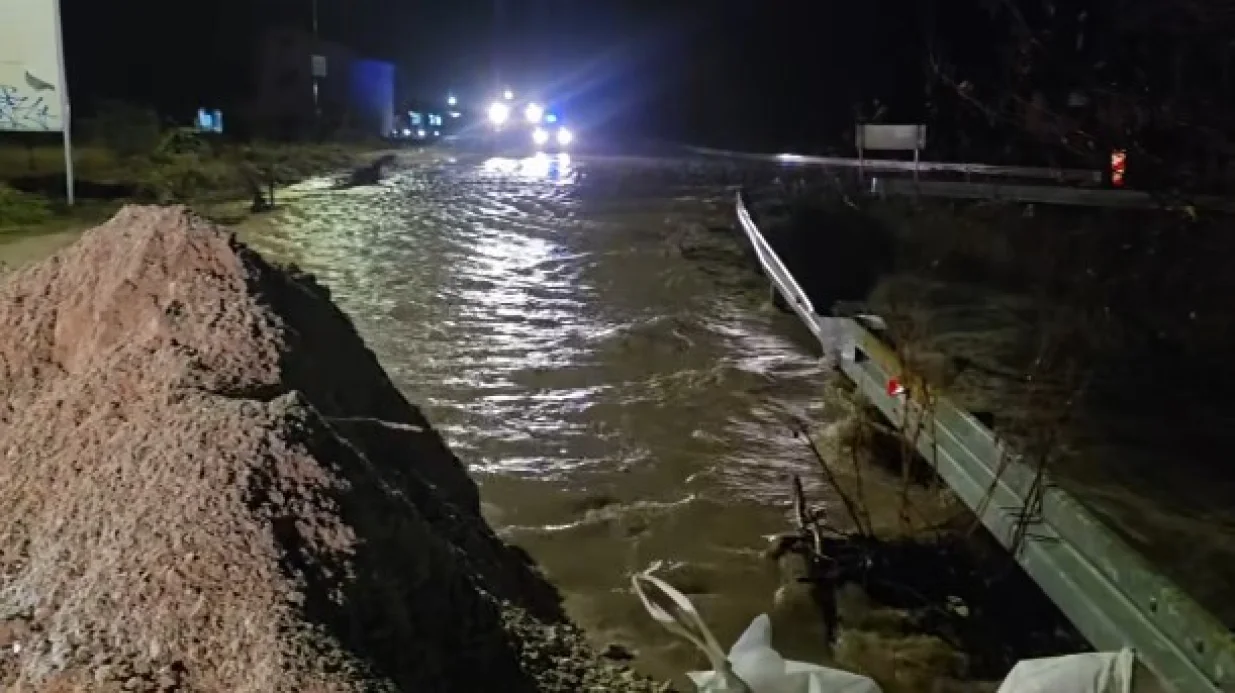 Izlila se rijeka/Printscreen/Bugojno Danas//