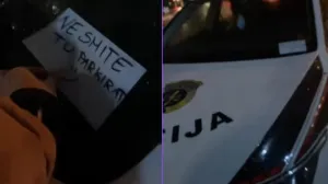 Poruka je napisana na dalmatinskom dijalektu/Screenshot/