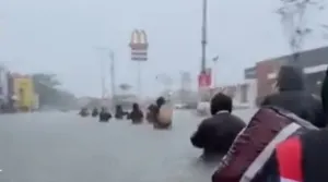 Poplave u Aziji/Printscreen/X.com//