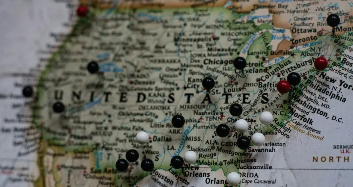 Amerika, SAD, USA, mapa, zemlja, država, states/Joey Csunyo