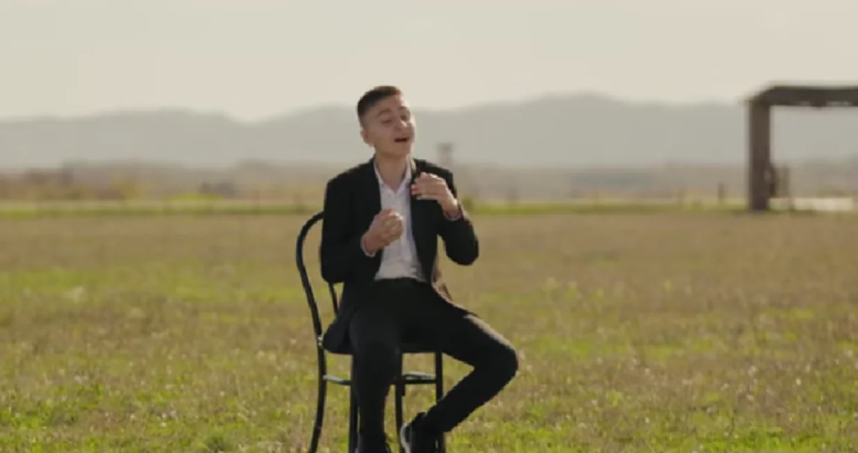 Ajdin Osmanović, 14-godišnji megatalentovani pjevač/