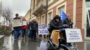 Protest penzionera, Tuzla, penzioneri/Vijesti.ba