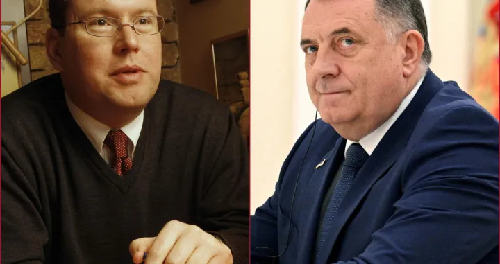 Kurt Bassuener, milorad dodik/Ilustracija