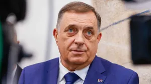 U Istočnom Sarajevu, 24. aprila 2025. godine, predsjednik bosanskohercegovačkog entiteta RS Milorad Dodik svečano je otvorio zgradu Rektorata i Muzičke akademije Univerziteta u Istočnom Sarajevu/Foto: Damir Deljo
