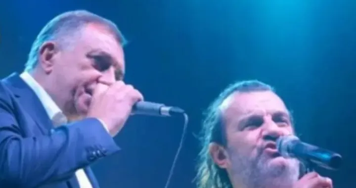 Milorad Dodik i Aca Lukas/
