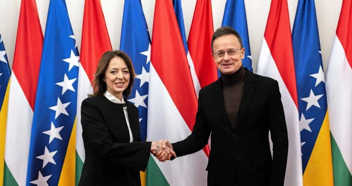 Bošnjak i Szijjarto/Screenshot X