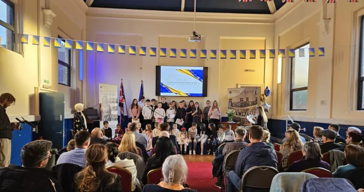 Dan državnosti BiH u Bosanskoj kući u Birminghamu//