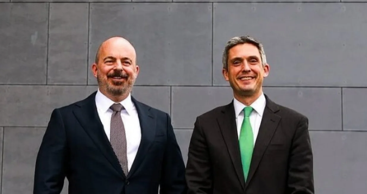 John Ginkel i Mark Fleming u Sarajevu/X.com