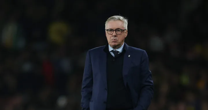 Soccer Football - International Friendly - Brazil v Senegal - Emirates Stadium, London, Britain - November 15, 2024 Brazil coach Carlo Ancelotti REUTERS/Isabel Infantes/Foto: Isabel Infantes