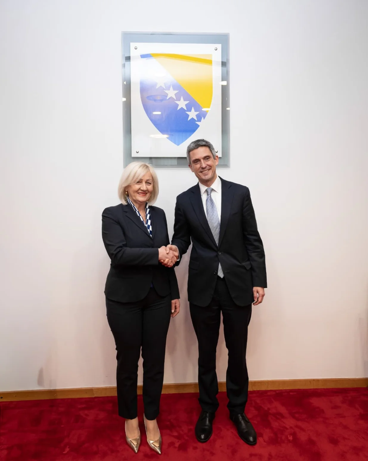 Borjana Krišto i Mark Fleming//