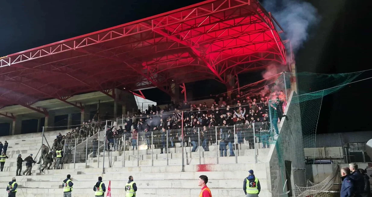 Najvatreniji navijači Sarajeva - Horde zla (FOTO: Sanel Konjhodžić/Sport1)/Foto: 