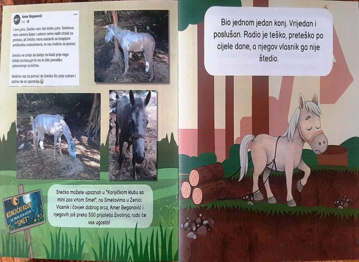 slikovnica o konju Srećku/Facebook