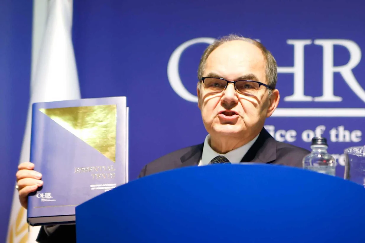 Christian Schmidt, visoki predstavnik, obraćanje, sjednica PIC-a/Damir Deljo