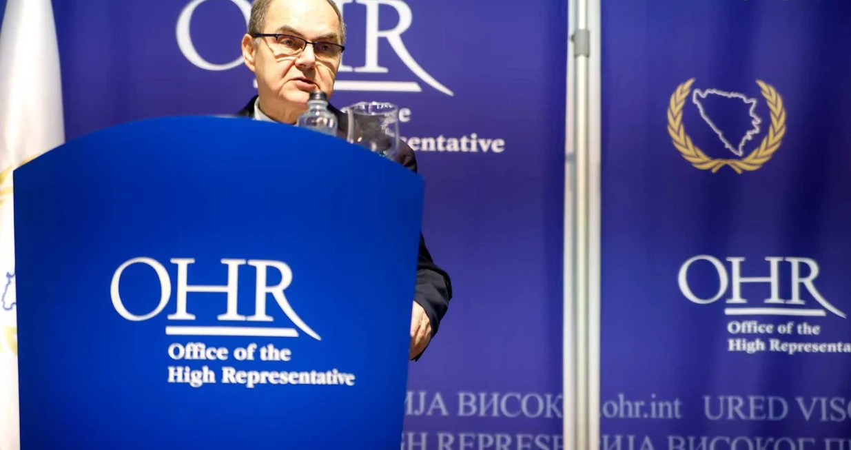 Christian Schmidt, visoki predstavnik, obraćanje, sjednica PIC-a/Damir Deljo