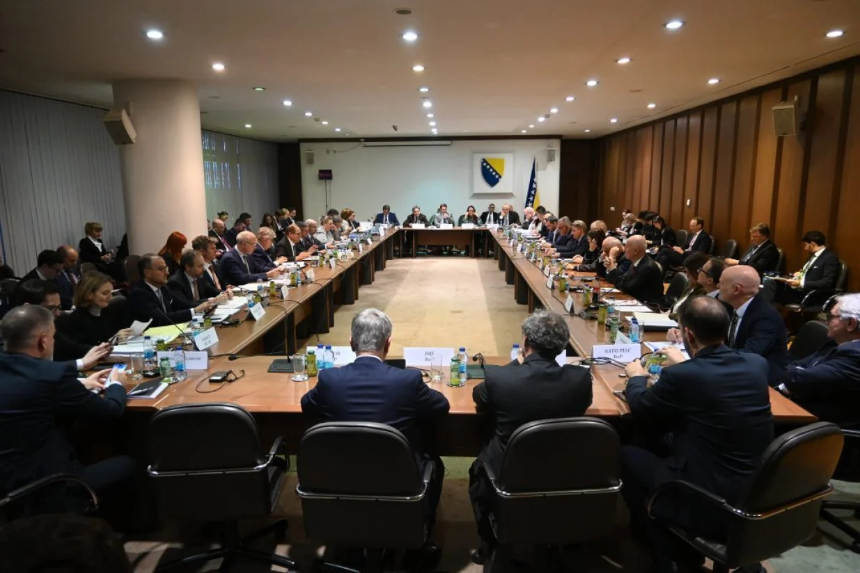 Zasjedanja UO PIC-a prvog dana prisustvovali su i šefovi Klubova poslanika u Predstavničkom domu PSBiH/Ohr