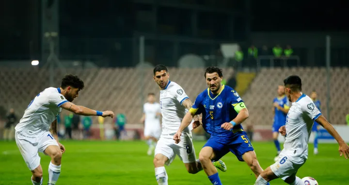 BiH vs Kipar 2. kola grupe H Kvalifikacija za Svjetsko prvenstvo 2026./Foto: Damir Deljo