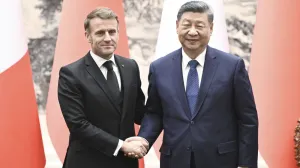Emmanuel Macron i Xi Jinping/KMG/