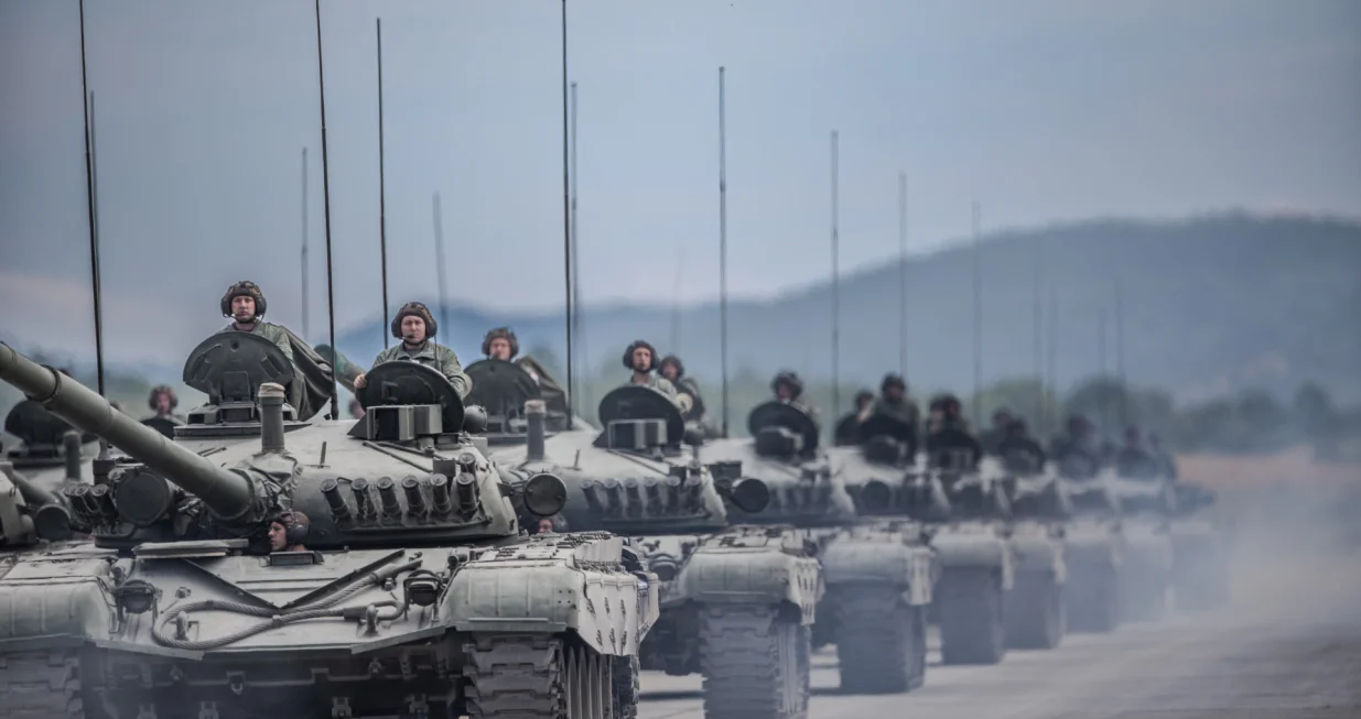 16.07.2025., Udbina - U vojarni Josip Jovic odrzana je generalna proba za vojni mimohod povodom 30. obljetnice Vojno - redastvene operacije Oluja. Photo: Emica Elvedji/PIXSELL/Emica Elvedji/pixsell
