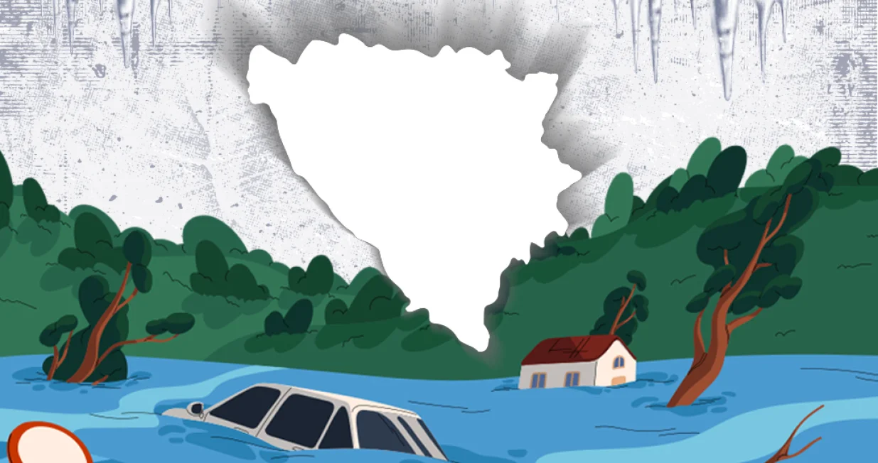 Kolumna Aide Spahić: Treba li nam još jedna Jablanica?/Ilustracija/Benjamin Krnić