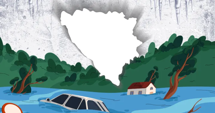 Kolumna Aide Spahić: Treba li nam još jedna Jablanica?/Ilustracija/Benjamin Krnić