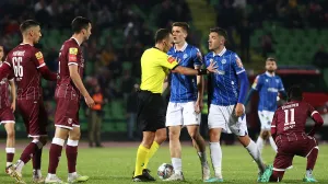 Sarajevo - ŽeljezničarArmin HodžićIvan Borna Jelić BaltaAmar DrinaIrfan PeljtoFrancis KyeremehIlija Martinović/Foto: 