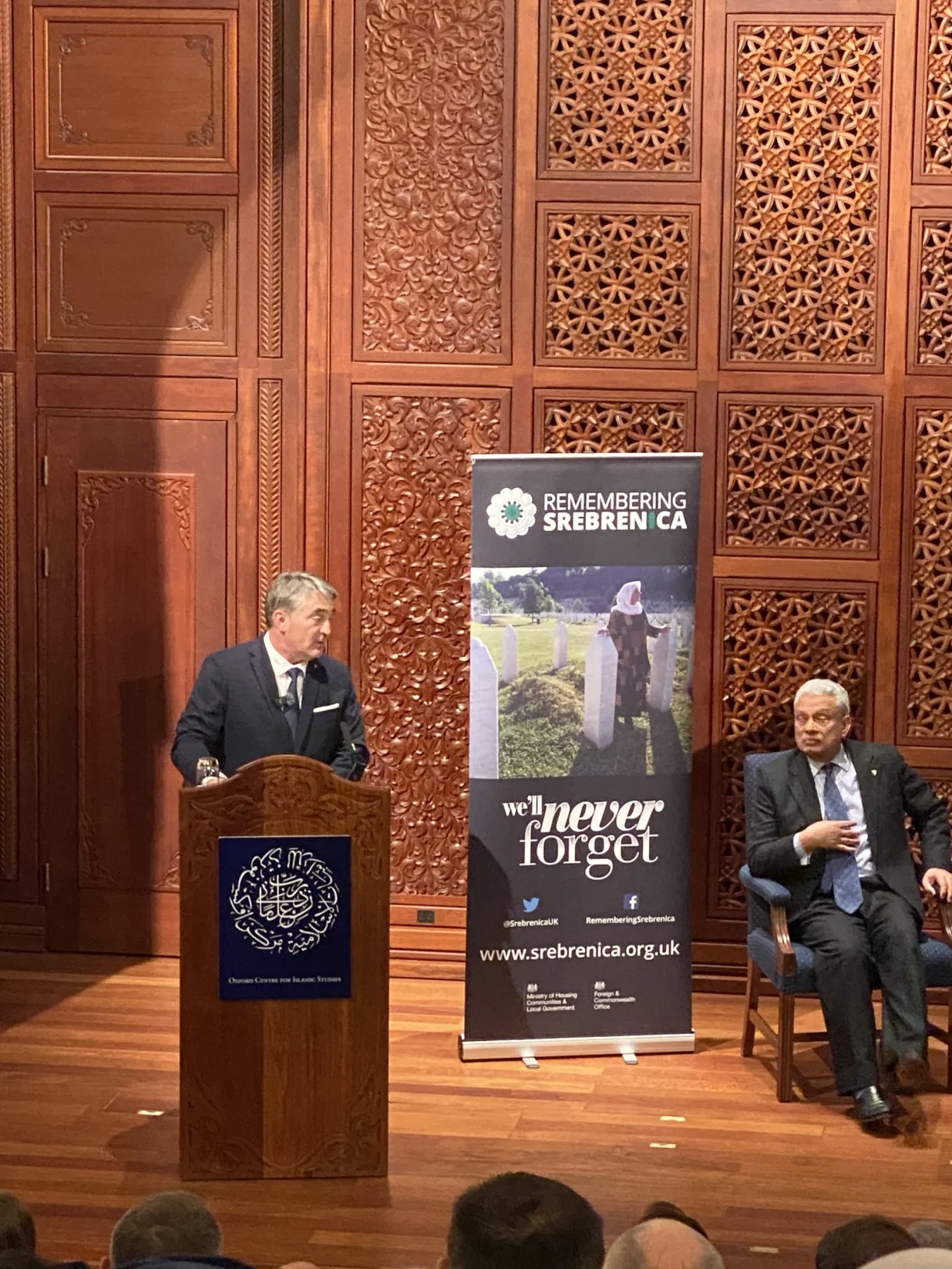 Željko Komšić, predavanje na Oxfordu/Neven Anđelić