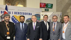 Željko Komšić, Anes Cerić; Dan državnosti BiH obilježen je u Domu parlamenta Ujedinjenog Kraljevstva na svečanom prijemu//