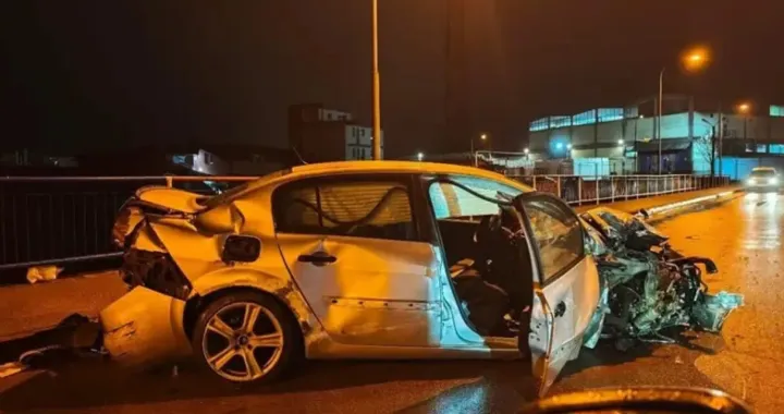 Nesreća u banjoj luci, smrskano vozilo/ATV/Atv