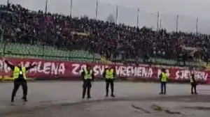 Slavlje navijača Sarajeva/Foto: 