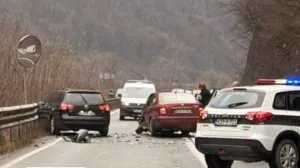 Sudarila se dva vozila/Viber//