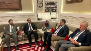 Ministar vanjskih poslova Bosne i Hercegovine Elmedin Konaković sastao se u nedjelju u Dohi s ministrom vanjskih poslova Sirije Asaadom Hassanom al Shaibanijem//