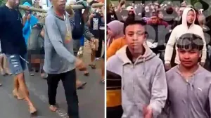 Pojavilii se snimci linčovanja/Printscreen/X.com//