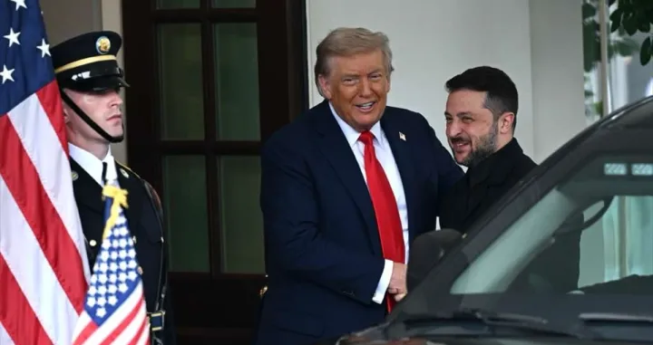 Američki predsjednik Donald Trump dočekao je ukrajinskog predsjednik Volodimira Zelenskog u Bijeloj kući; 18.8.2025./Fatih Aktaş