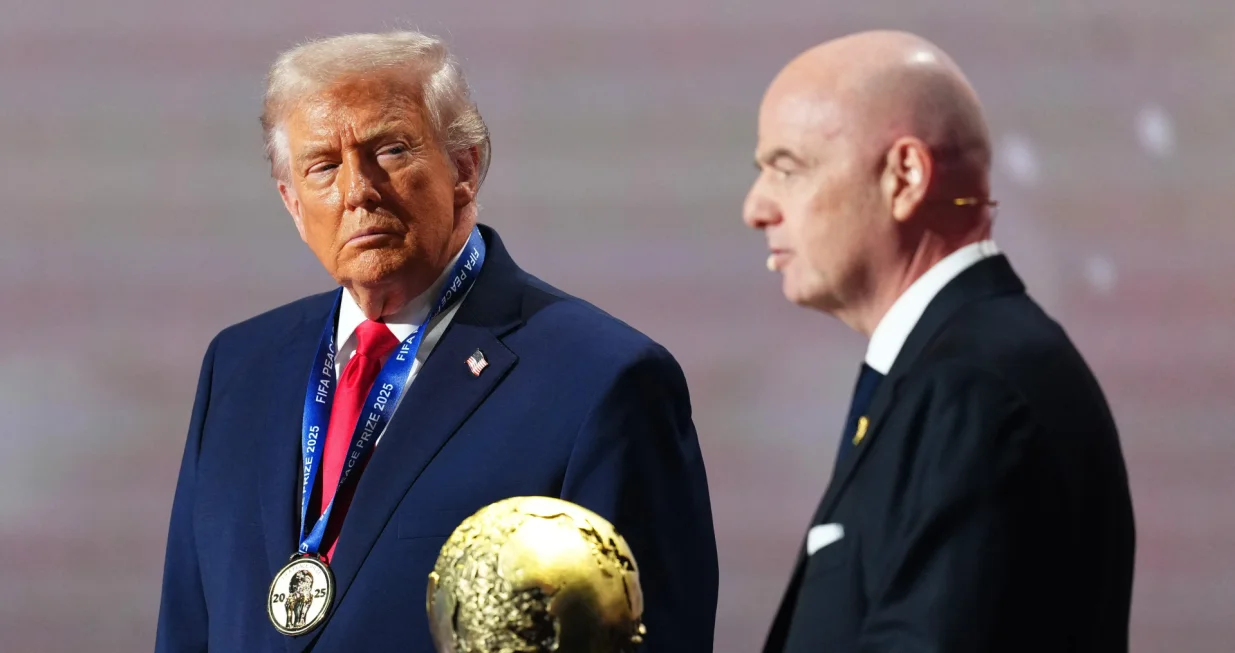 Trumpu nagrade FIFA-e za mir/Foto: 
