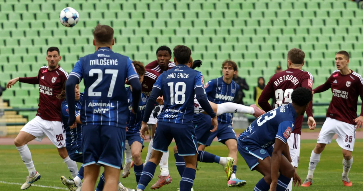 Derbi na Koševu - Sarajevo v Željezničar - 07.12.2025. (FOTO: Sanel Konjhodžić - Sport1.ba)/Foto: 