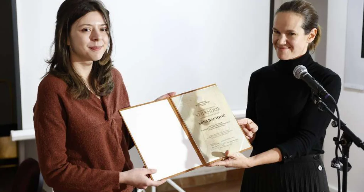 Adna Dautović, studentica dramaturgije na Akademiji scenskih umjetnosti u Sarajevu/
