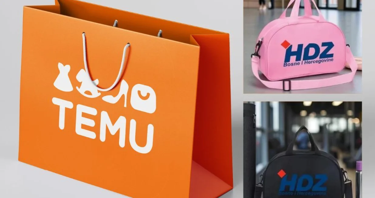 HDZ torbice na Temuu/Temu